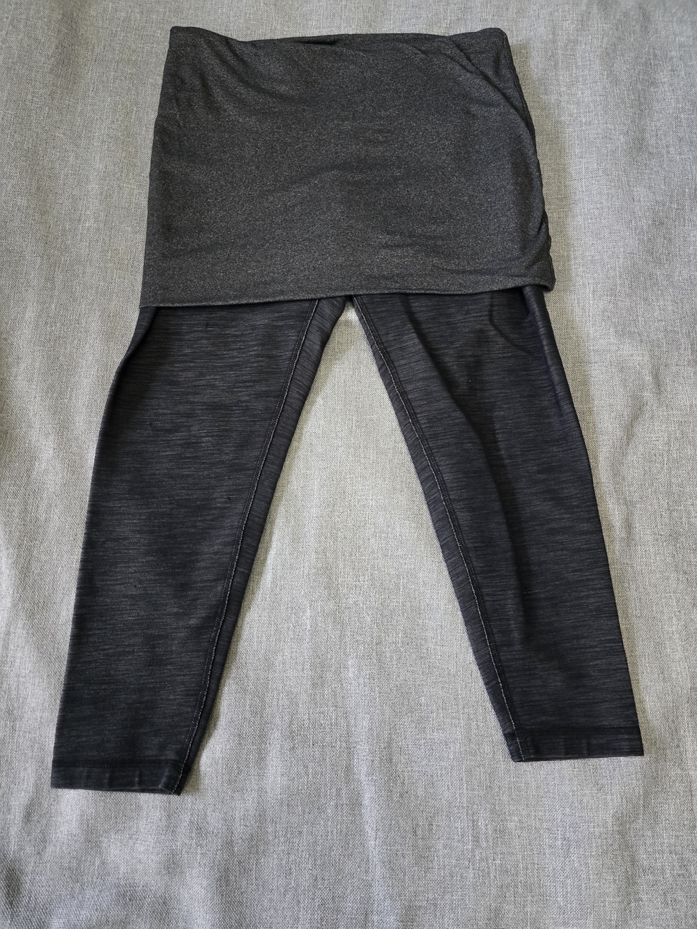 Lululemon Athletica Yin To You Skirted Cropped Leggings Size 8